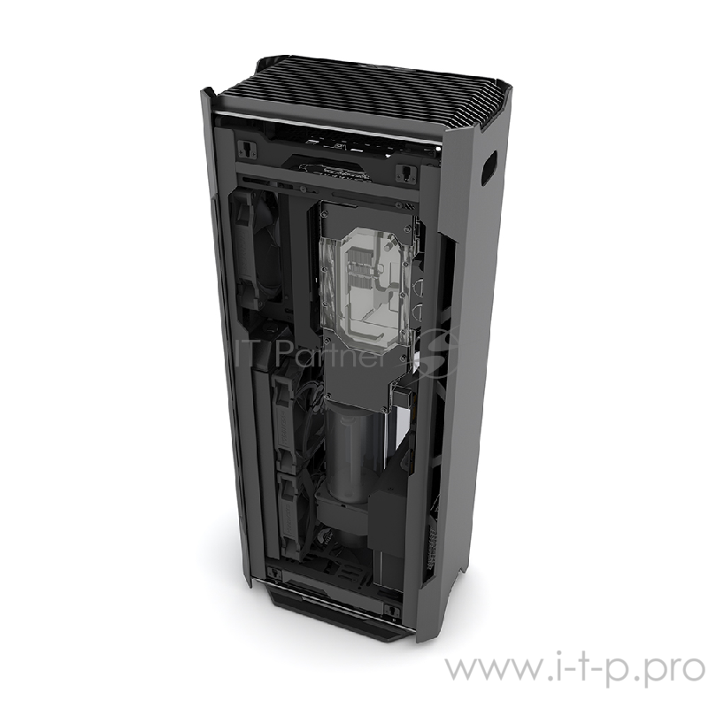 Корпус PHANTEKS Enthoo Evolv Shift X, Black, RGB LED иллюминация, боковые панели Tempered Glass, передняя и задняя панели анодированный алюминий, Mini