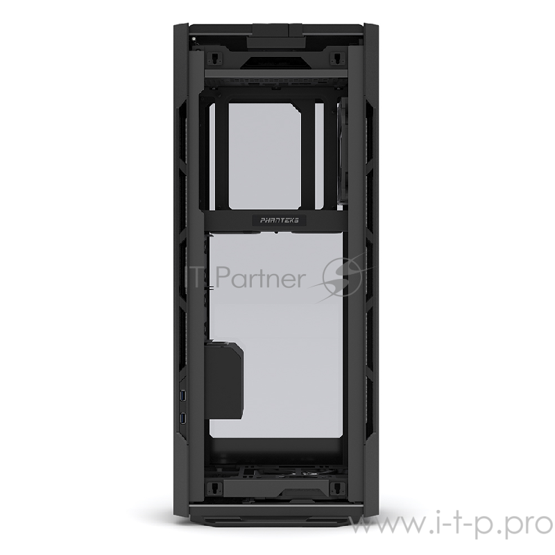 Корпус PHANTEKS Enthoo Evolv Shift X, Black, RGB LED иллюминация, боковые панели Tempered Glass, передняя и задняя панели анодированный алюминий, Mini