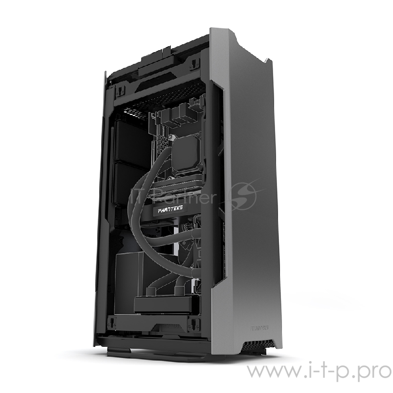 Корпус PHANTEKS Enthoo Evolv Shift, Anthracite Gray, RGB LED иллюминация, боковые панели Tempered Glass, передняя и задняя панели анодированный алюмин