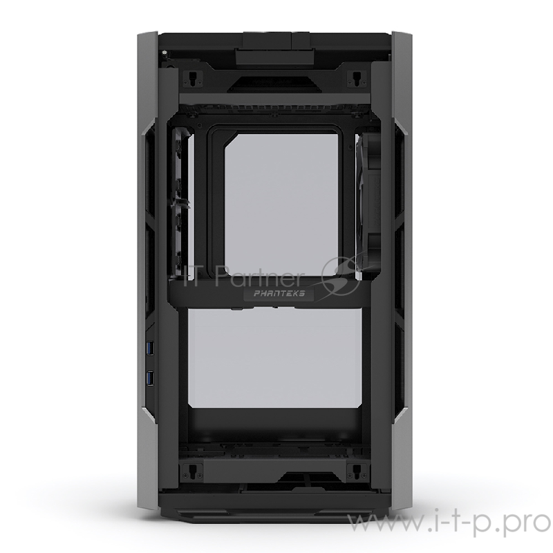 Корпус PHANTEKS Enthoo Evolv Shift, Anthracite Gray, RGB LED иллюминация, боковые панели Tempered Glass, передняя и задняя панели анодированный алюмин