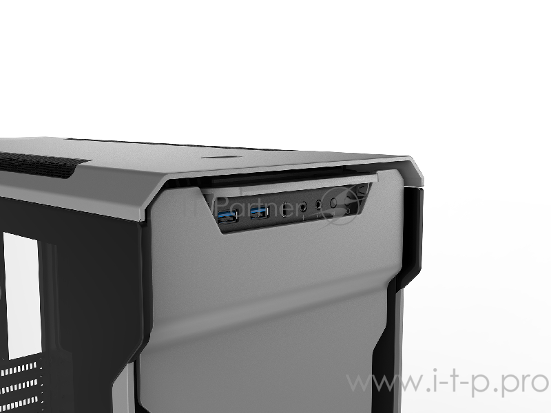 Корпус PHANTEKS Enthoo Evolv X, Galaxy Silver, Digital RGB illumination, FAN Hub, алюминиевые лицевая и верхняя панели, боковые панели Tempered Glass,