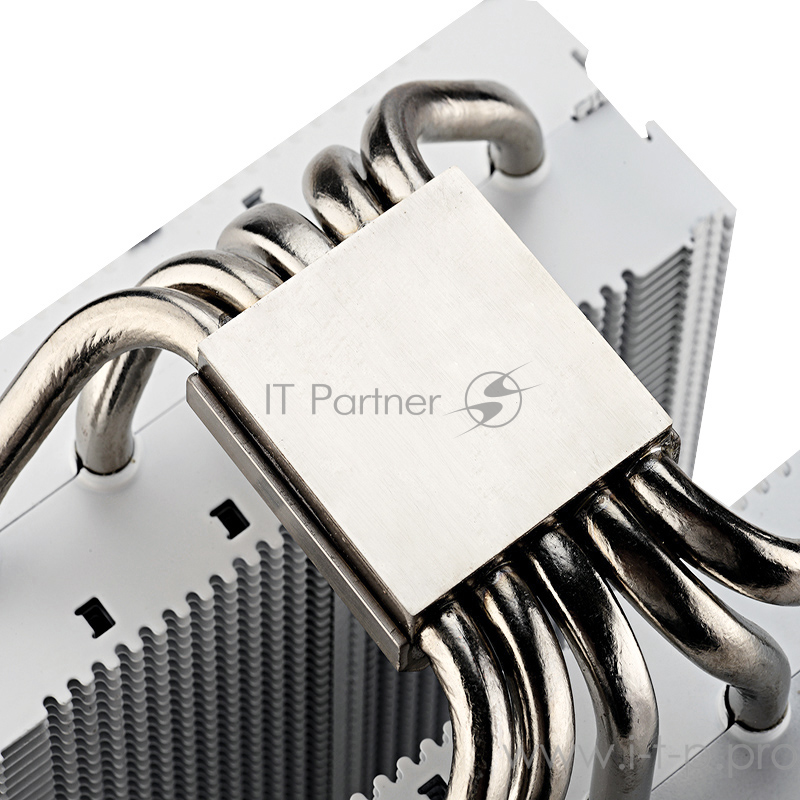 Кулер PHANTEKS (PH-TC14PE) Белый S775/115X/1366/2011/FM1/2+/AM2 (6 шт/кор, Dual Tower, 2 вент-ра 140мм с PWM, 5 тепловых трубок 8мм, 600-1300RPM, 19dBa)