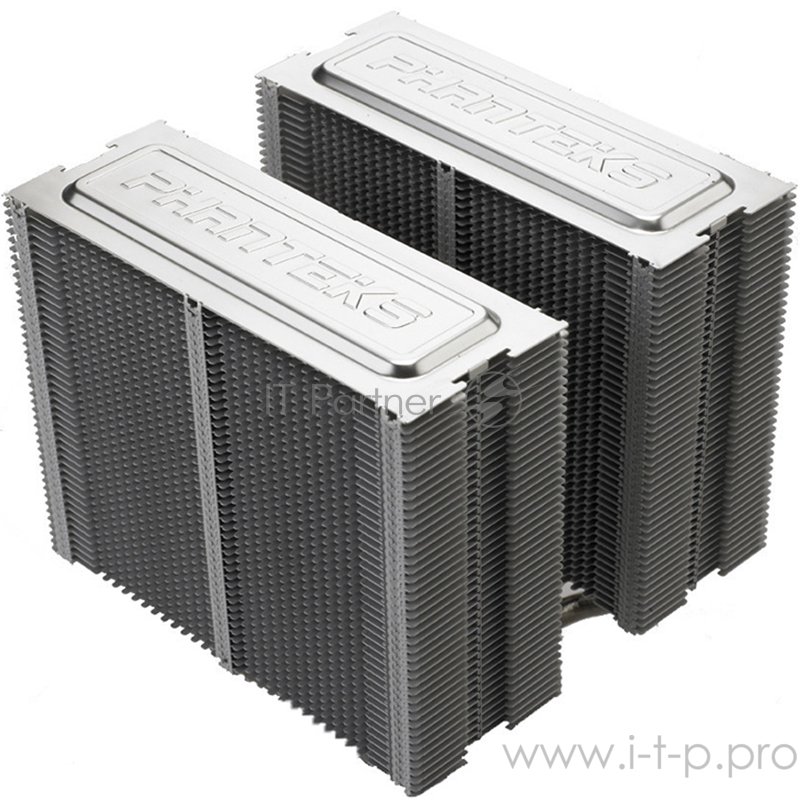 Кулер PHANTEKS (PH-TC14PE) Белый S775/115X/1366/2011/FM1/2+/AM2 (6 шт/кор, Dual Tower, 2 вент-ра 140мм с PWM, 5 тепловых трубок 8мм, 600-1300RPM, 19dBa)