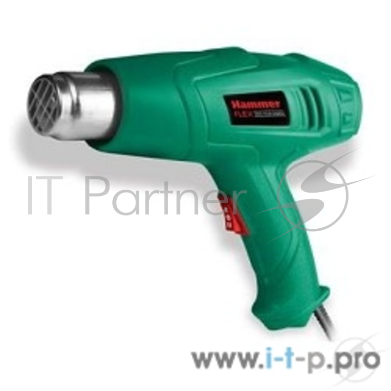 Фены Hammer Flex HG2000LE Фен технический 378204 {2000Вт 350/600С 300/500л/мин насадки, тепл.защита}