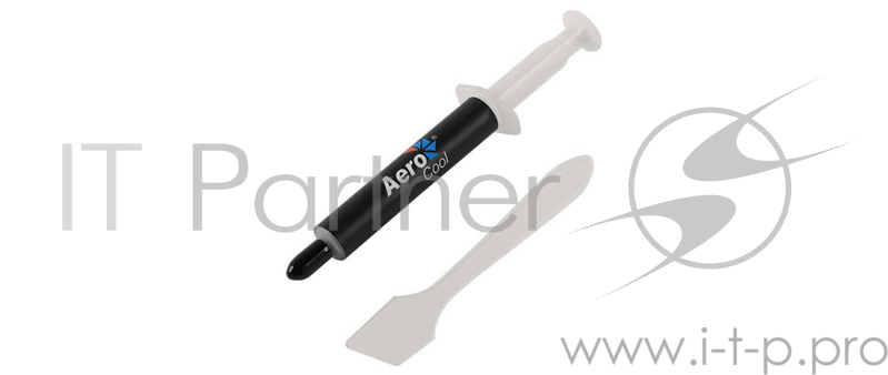 Термопаста Aerocool Baraf-S 3.5g , теплопроводность >5.15 Вт/(м*К), тепловое сопротивление < 0.004C-см2/Вт, рабочая температура от -30 до 280C