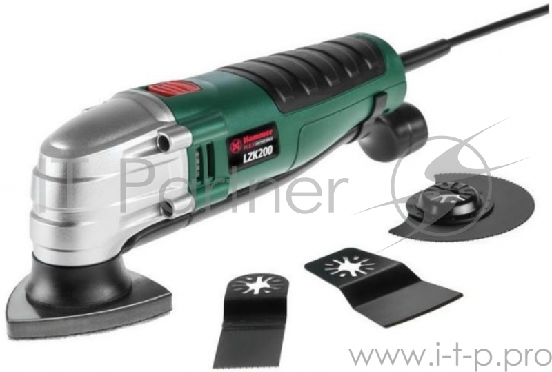 Многофункциональный инструмент Hammer Flex LZK200 200Вт зеленый