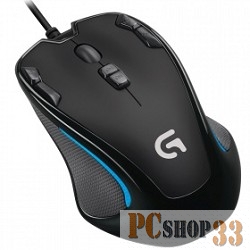 Оптическая мышь Logitech G300s Gaming Mouse 910-004345, 8кн.+скр., черный (USB)