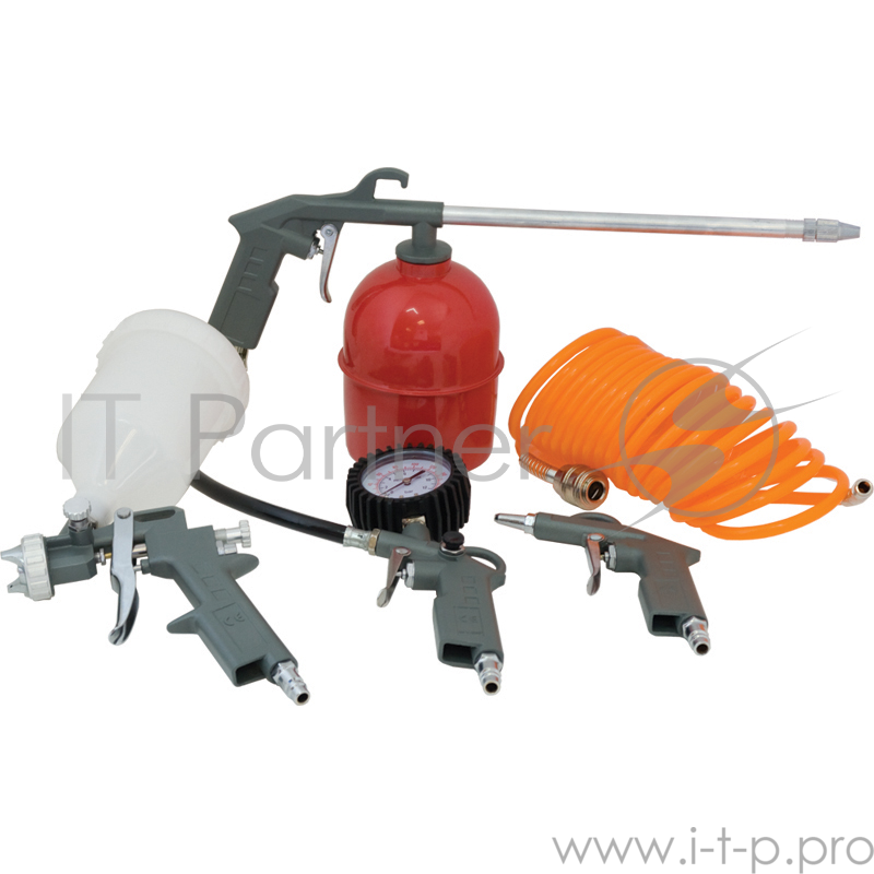 Набор пневмоинструмента КАЛИБР НП-5А 5предметов