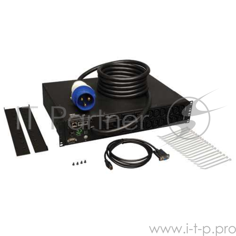 УРЭ Tripplite (PDUMNH32HV) 230V,32 amps, 4-C19 AC out. & 12-C13 out., IEC309 32A (2P+E) input, 2U