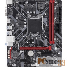 Материнская плата Gigabyte B365M H Soc-1151v2 Intel B365 2xDDR4 mATX AC`97 8ch(7.1) GbLAN+VGA+HDMI