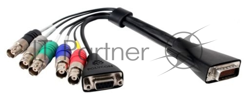 Кабель интерфейсный Cable, HDX adapter for HDCI port breakout to 5-BNC(F) and DB9(F)