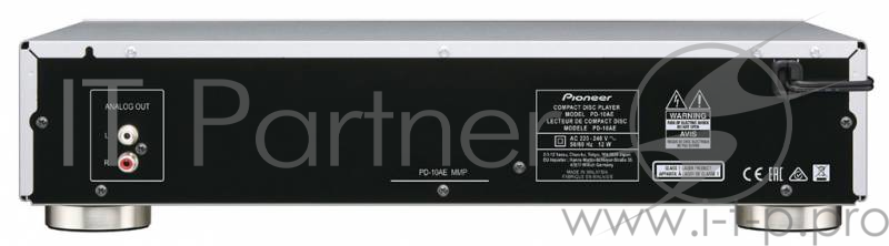 Плеер CD Pioneer PD-10AE-S серебристый