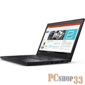 Ноутбук Lenovo ThinkPad X270 12.5 HD(1366x768),i3-6100U,8GB DDR4,500GB/7200,HD Graphics 520,NoODD, WWAN ready,WiFi,BT,6cell,Cam,Win10 Pro64,3y on-site war-ty