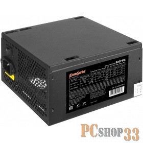 Блок питания 800W Exegate EVO800, ATX, RGB, black, APFC, 12cm, 24p+(4+4)p, PCI-E, 5*SATA, 3*IDE, FDD