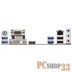 Материнская плата Asrock B150M-HDV Soc-1151 Intel B150 2xDDR4 mATX AC`97 8ch(7.1) GbLAN+VGA+DVI+HDMI