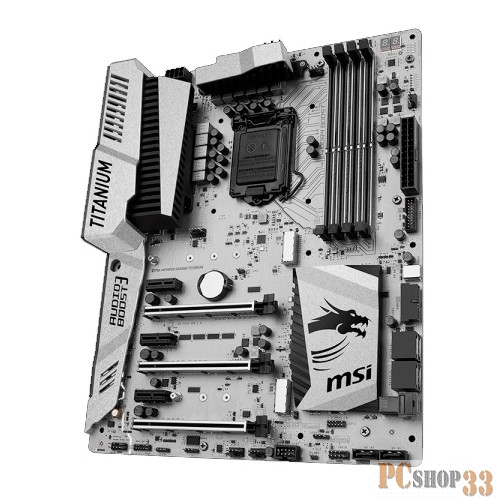 Материнская плата MSI Z170A MPOWER GAMING TITANIUM <S1151, Z170, 4*DDR4, 3*PCI-E16x, DVI, HDMI, SATA III+RAID, M.2, U.2, GB Lan, USB3.1, ATX, Retail>