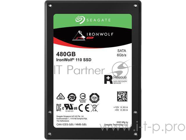 SSD жесткий диск SATA2.5 480GB TLC 6GB/S ZA480NM10011 SEAGATE