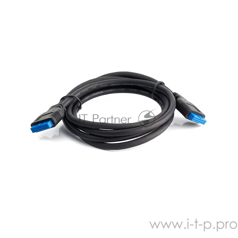 Планка USB на переднюю панель Exegate U3H-617, 3,5, 1*USB3.0+1*TypeC, черная, подсоед-е к мат. плат