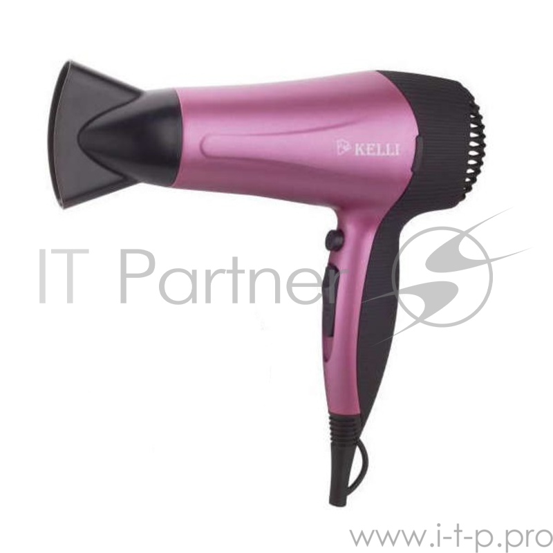 Фен KELLI KL-1109, 2000Вт, 2 режима мощ. потока воздуха (уп-ка12шт)