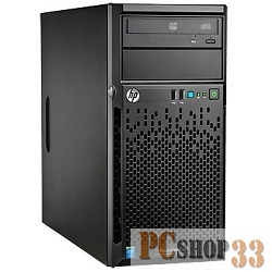 Сервер Сервер HP ProLiant ML10 Gen9 G4400, 4Gb-U, Intel RST SATA RAID (RAID 1+0/5/5+0) noHDD (4/6 LFF 3.5'' NHP) 1x300W NHP NonRPS,1x1Gb/s,noDVD,Intel AMT 11.0,Tower-4U,1-1-1 (837826-421)