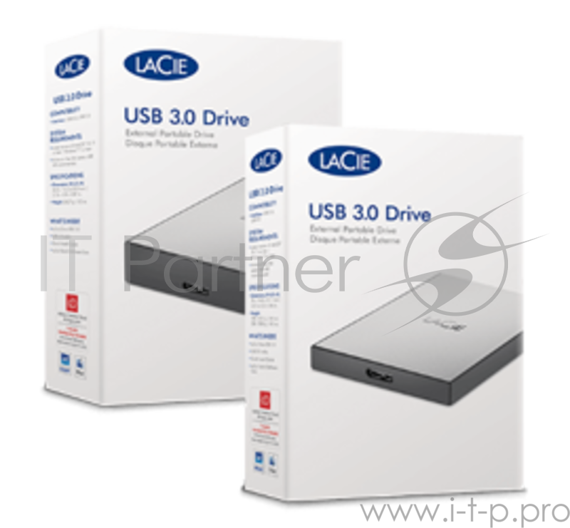 Внешний жесткий диск LACIE USB3 1TB EXT. STHY1000800