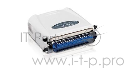 Сетевое оборудование TP-Link TL-PS110P Принт-сервер с одним портом параллельного интерфейса для сетей Fast Ethernet
