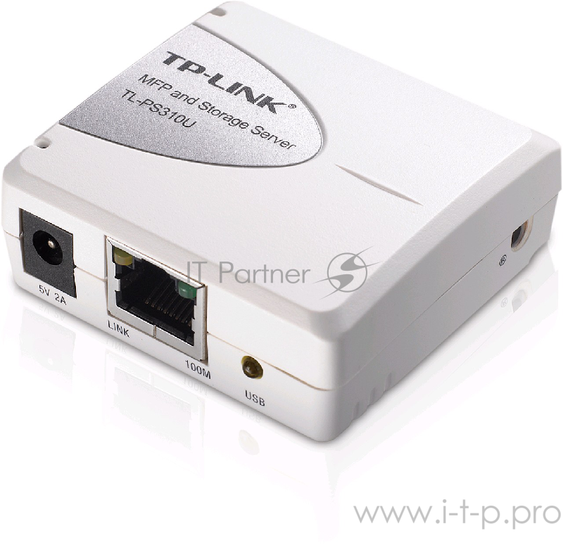 Сетевое оборудование TP-Link TL-PS310U Принт-сервер 1x10/100Mbps, USB