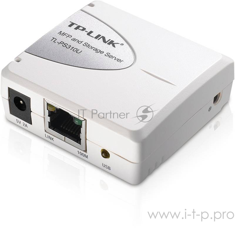 Сетевое оборудование TP-Link TL-PS310U Принт-сервер 1x10/100Mbps, USB