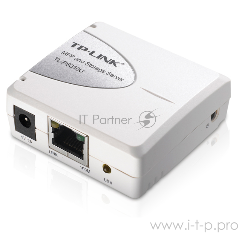 Сетевое оборудование TP-Link TL-PS310U Принт-сервер 1x10/100Mbps, USB