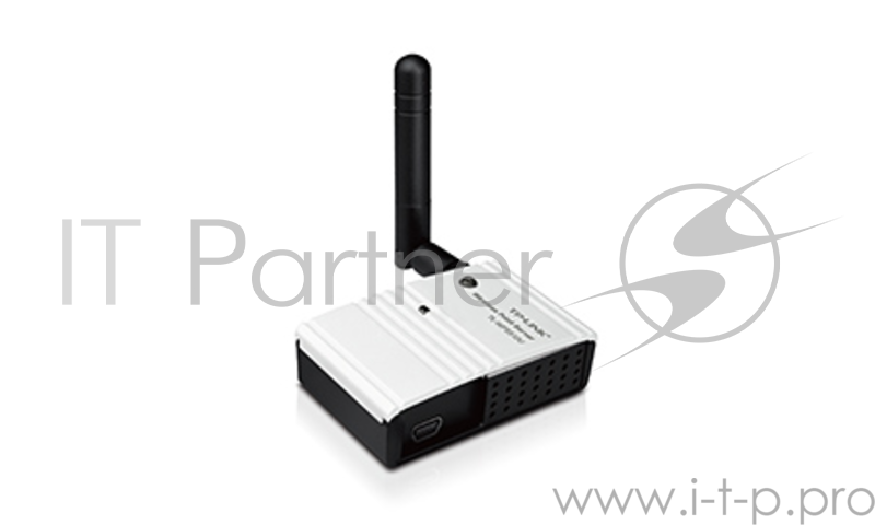Сетевое оборудование TP-Link TL-WPS510U Беспроводной принтсервер Single USB2.0 port, Atheros, 802.11g, detachable