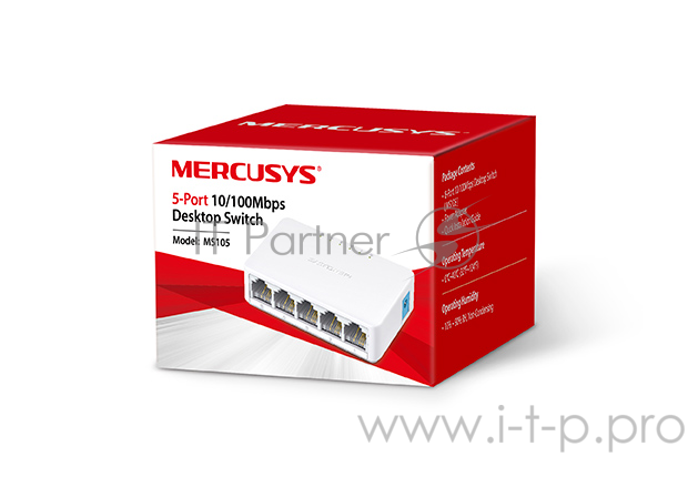 Mercusys Mercusys MS105 5-портовый 10/100 Мбит/с