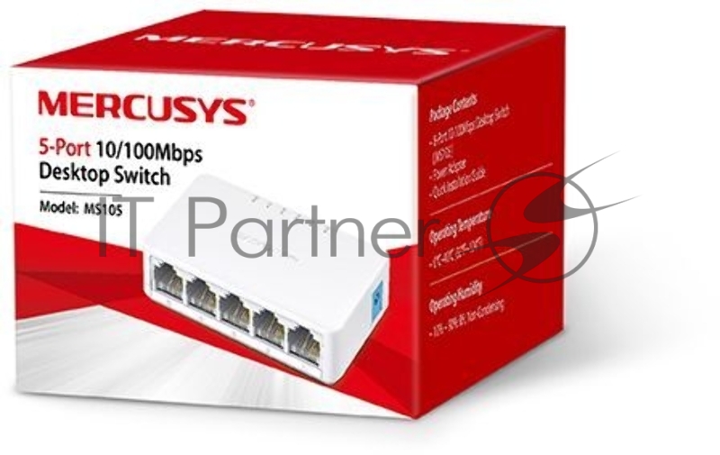 Mercusys Mercusys MS105 5-портовый 10/100 Мбит/с