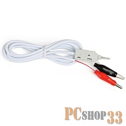 Монтажное оборудование Hyperline KR-CABLE-CRO2 Шнур тестовый 2-х контактный, зажимные контакты