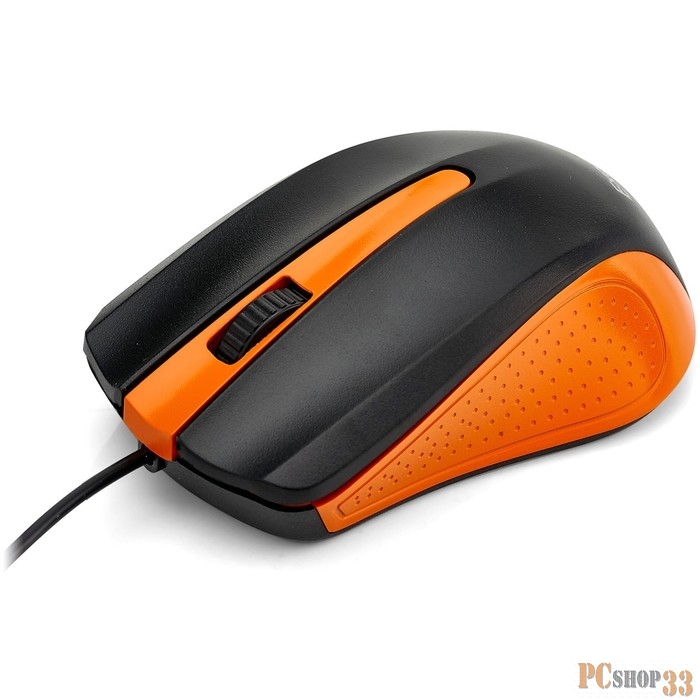 Мышь Exegate SH-9030BO <black+orange, optical, 3btn/scroll, 1200dpi, USB>