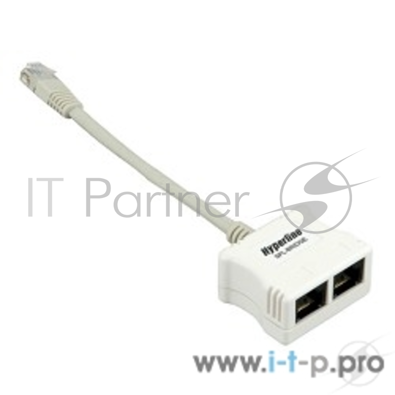 Монтажное оборудование Hyperline SPL-BRIDGE Разветвитель RJ-45 4 Prp.USOC - 2 x 4Pr.USOC