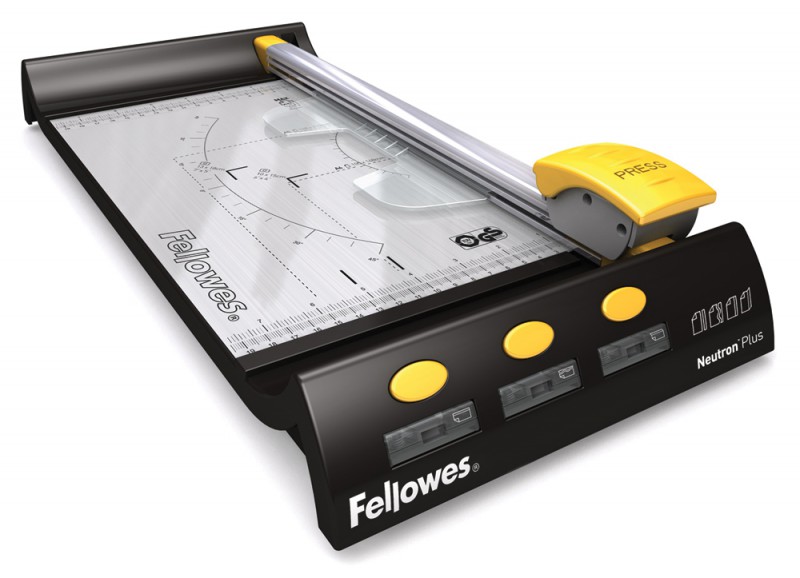 Резак дисковый Fellowes Neutron A4 Plus (FS-54101) A4/10лист./320мм/ручн.прижим