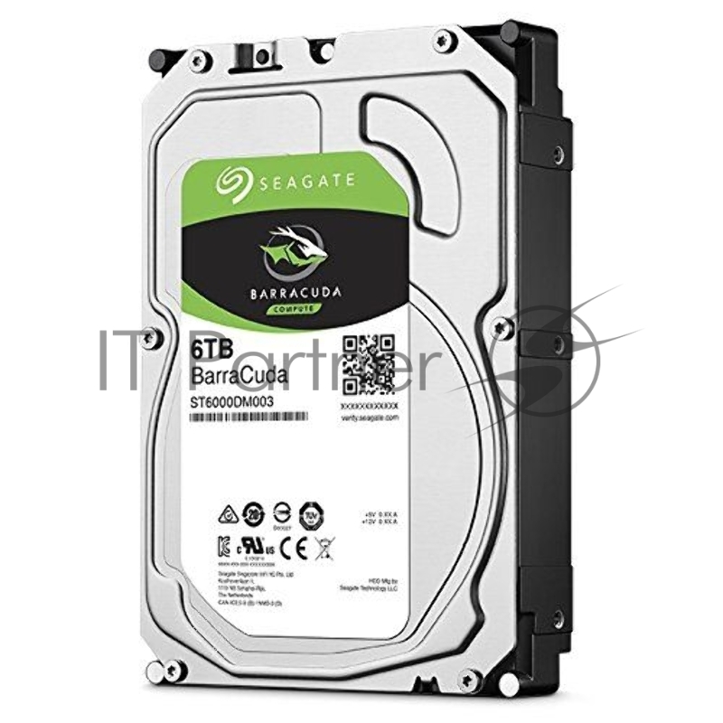 Жесткий диск SATA 6TB 5400RPM 6GB/S 256MB ST6000DM003 SEAGATE, 3.5