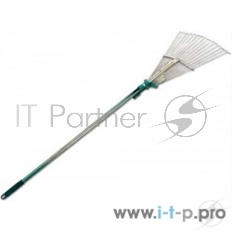 Грабли, Вилы, Лопаты Грабли веерные RACO регулир. с ручк. 1,2 м, 15 кругл. зубц., гальван.покр, 175-550мм 4231-53/743