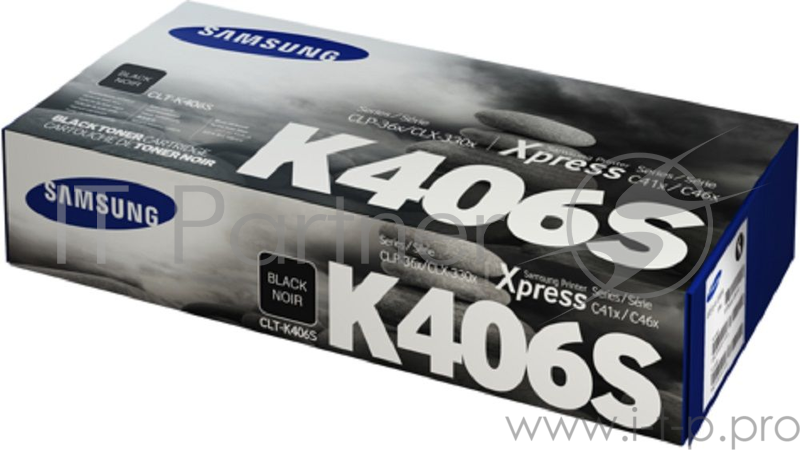 Тонер Картридж SAMSUNG CLT-K406S/ SU120A черный (1500стр.) для Samsung CLP-360/365/CLX-3300/3305