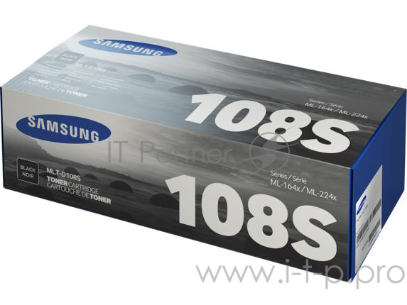 Тонер Картридж SAMSUNG MLT-D108S SU785A черный (1500стр.) для Samsung ML-1640/1641/2240/2241