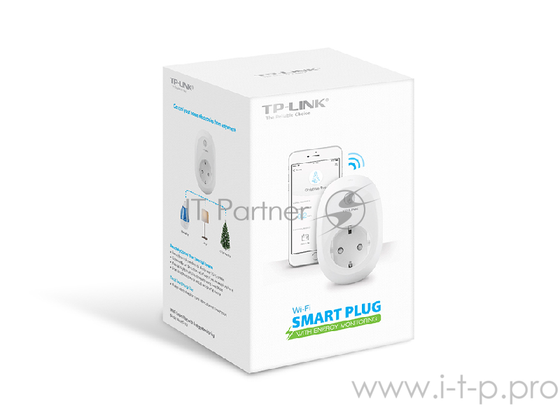 Сетевое оборудование TP-Link HS110 Умная Wi-Fi розетка с мониторингом энергопотребления