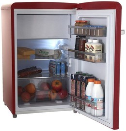 Холодильник Hansa FM1337.3RAA красный (однокамерный)