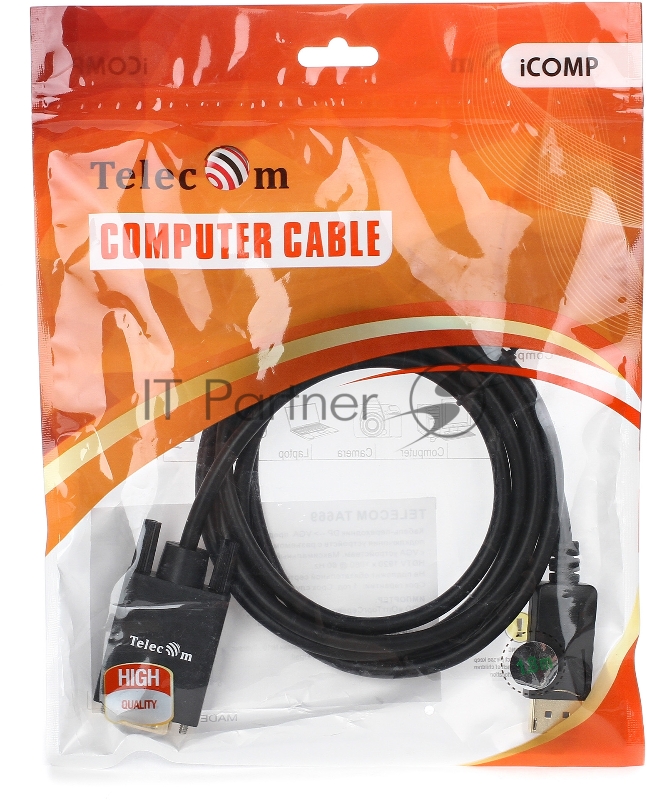 Переходник Telecom Кабель-переходник (TA670-1.8M) HDMI -- VGA_M/M 1,8м