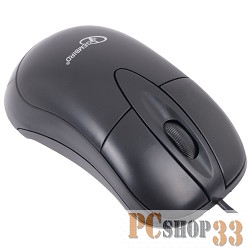 Оптическая мышь Gembird MUSOPTI9-904U, 2кн.+скр., черный (USB)