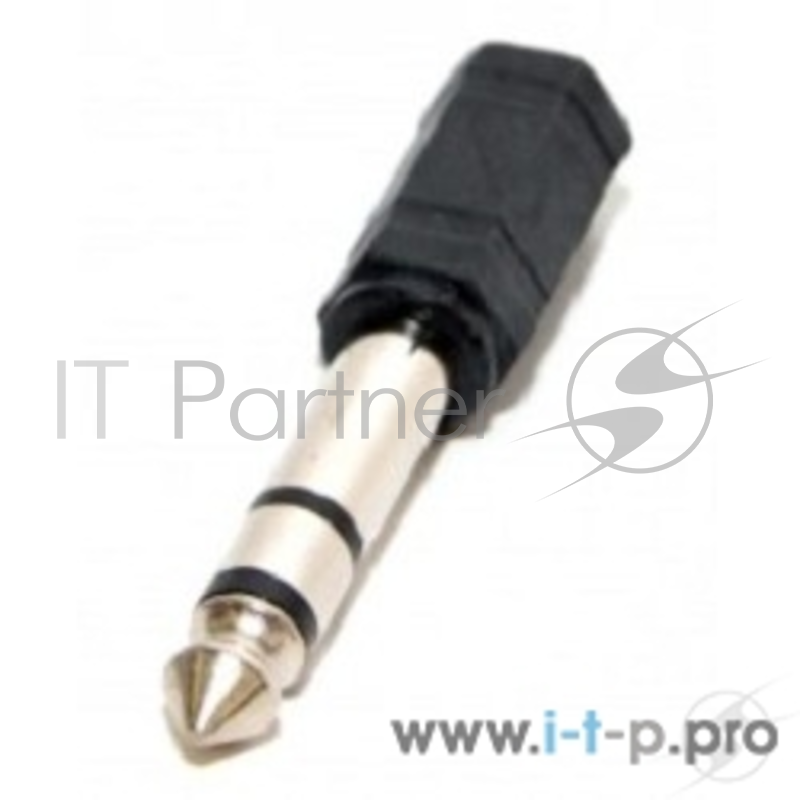 Кабель 5bites AA-3F6M-04 Переходник 6.35 Jack/M - 3.5 Jack/F, стерео