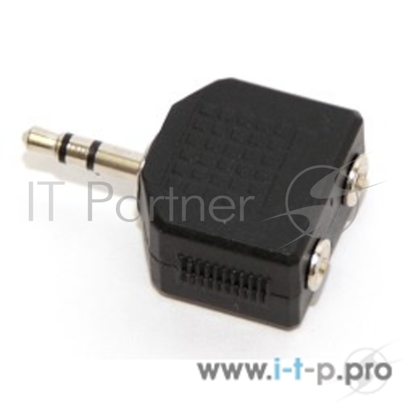 Кабель 5bites AA-3MF2-01 Переходник 3.5 Jack/M - 2*3.5 Jack/F