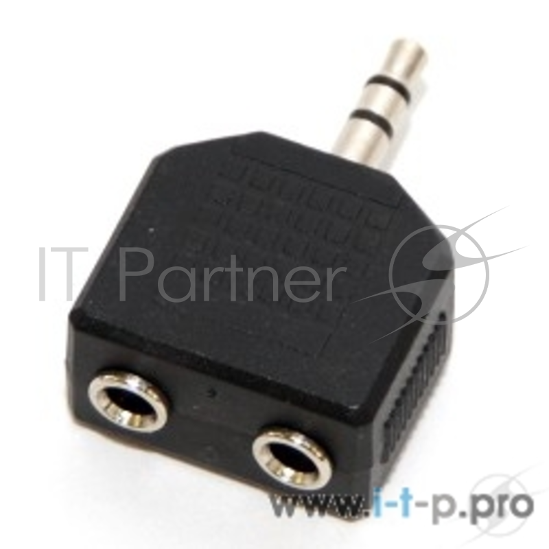 Кабель 5bites AA-3MF2-01 Переходник 3.5 Jack/M - 2*3.5 Jack/F
