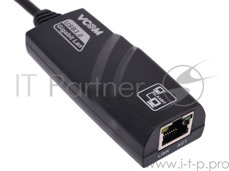 Переходник VCOM DU312 Переходник USB3.0 на Ethernet RJ-45 10/100/1000 Mbps
