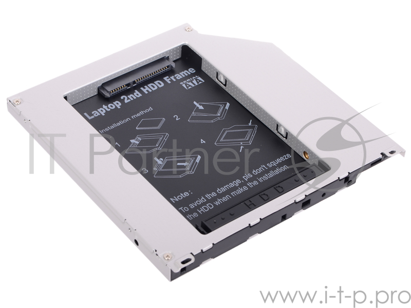 Переходник Espada SS95U Аксессуары HDD, Переходник dvd slim 9,5 mm to hdd (mini sata to sata)
