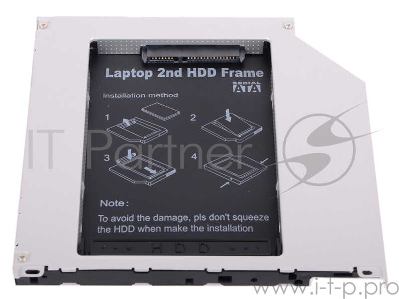 Переходник Espada SS95U Аксессуары HDD, Переходник dvd slim 9,5 mm to hdd (mini sata to sata)